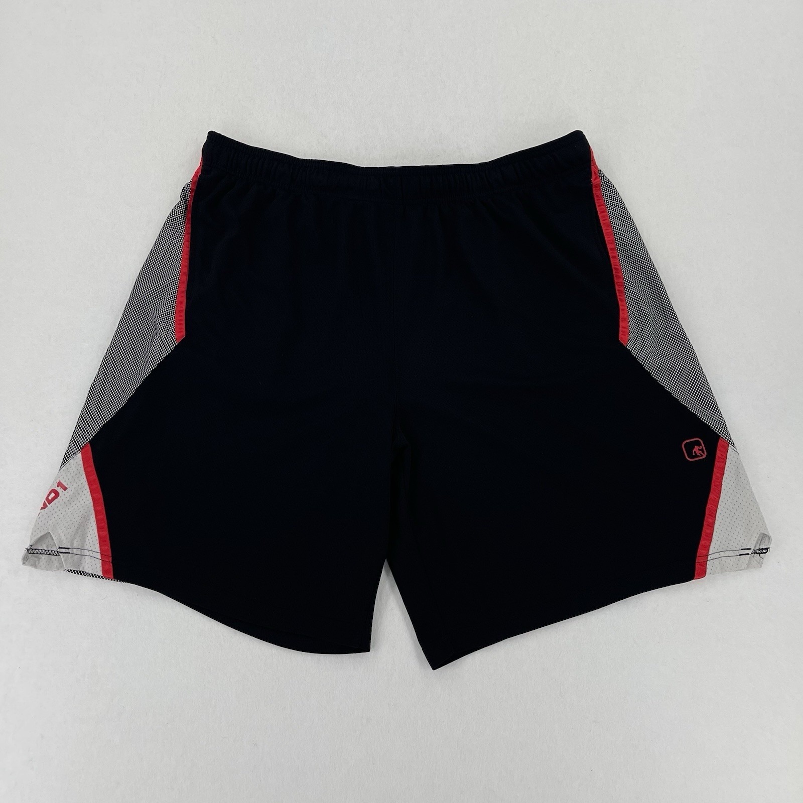 And1 Basketball Shorts Mens 3xl Black Colorblock Baggy Retro Performance